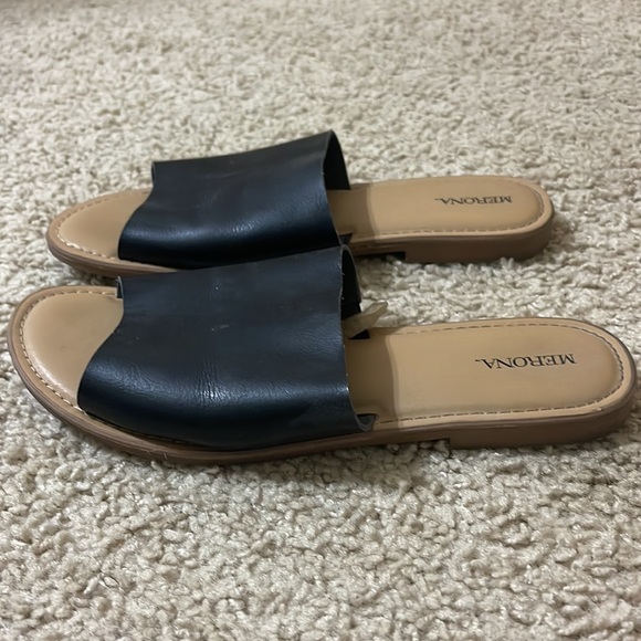 Merona Black Sandal - Picture 3 of 4